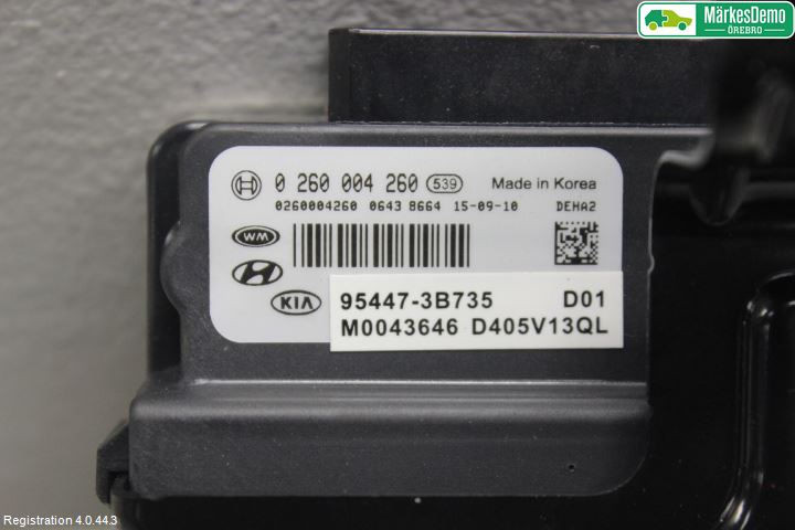 Kia SPORTAGE (SL) 11-15 Styreenhet 4Wd