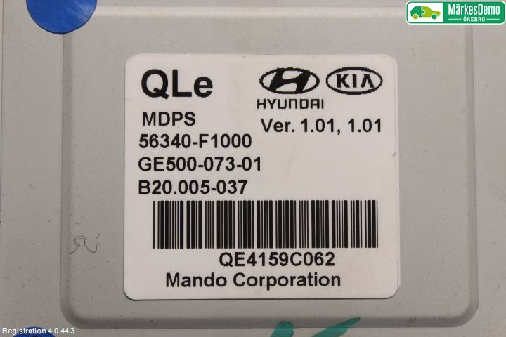 Kia SPORTAGE (SL) 11-15 Styreenhet Styreservo