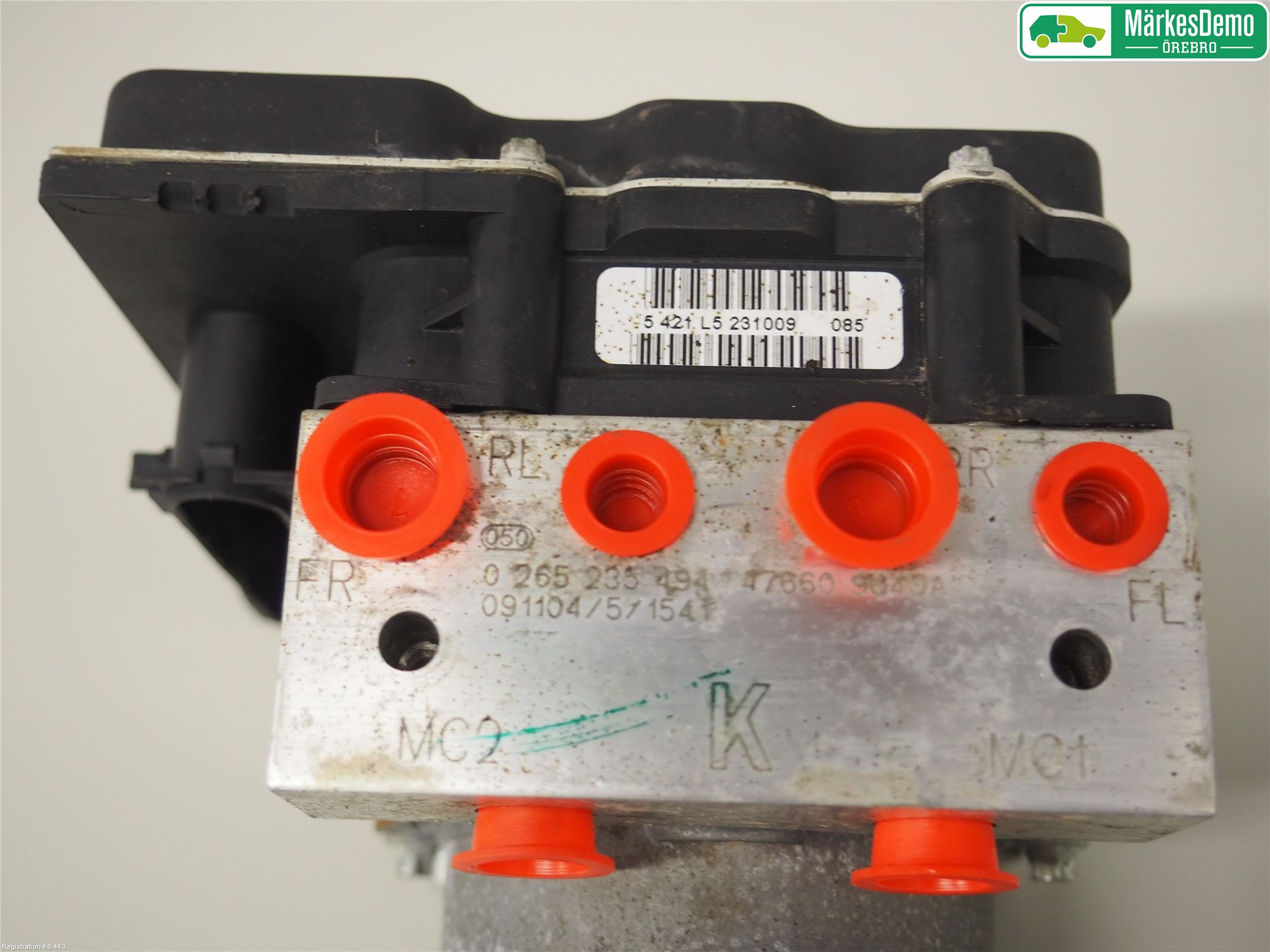 Nissan NOTE E11 06-14 Abs Hydraulikkaggregat