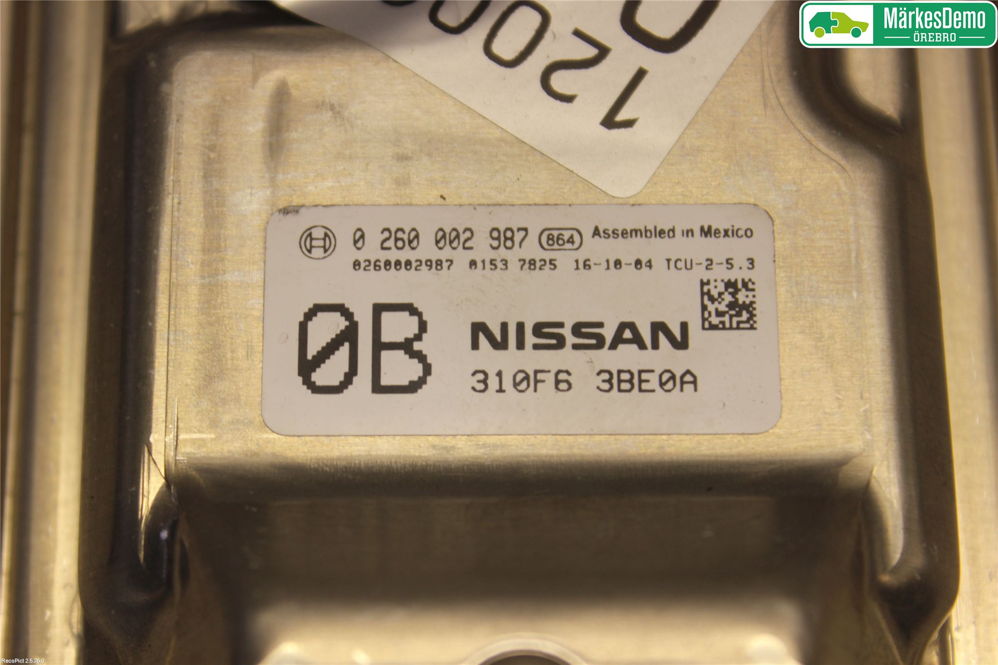 Nissan QASHQAI 14-17 Styreenhet Gearkasse