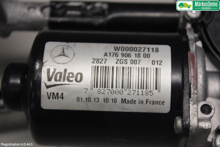 Mercedes-Benz MB A-KLASS (W176) 13-18 Viskermotor Frontrute