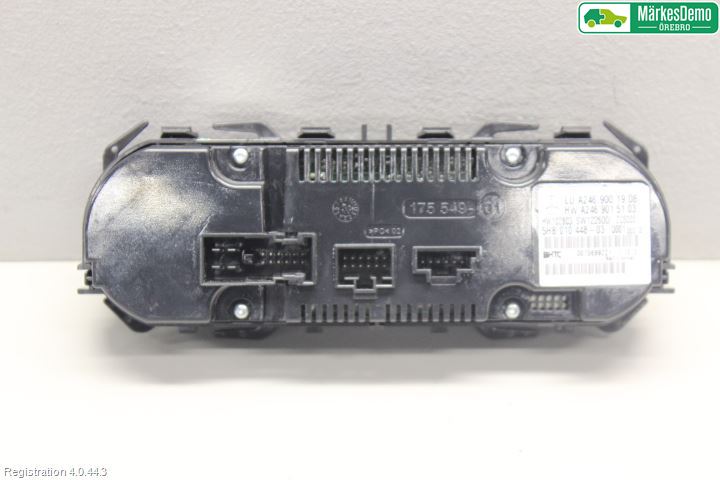 Mercedes-Benz MB A-KLASS (W176) 13-18 Varme Ac Betjening-Display