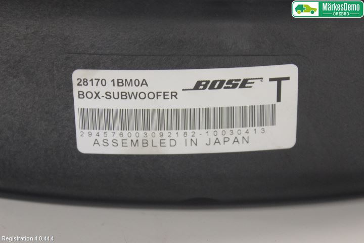 Nissan 370Z Innr Høyttaler