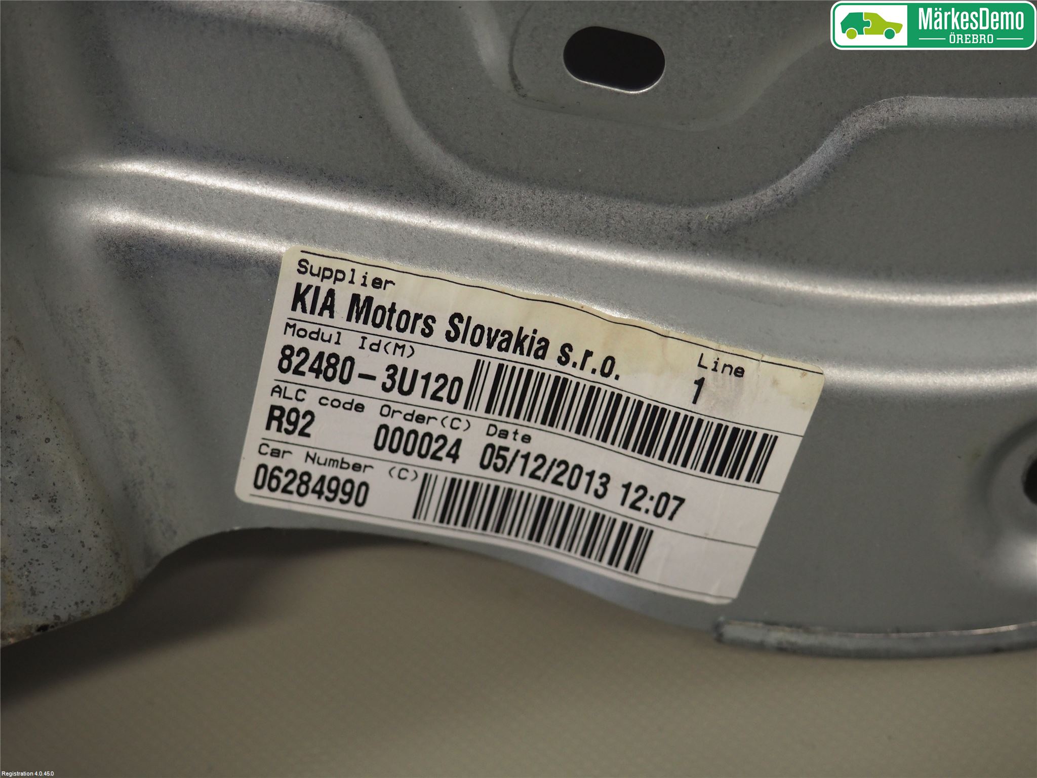 Kia SPORTAGE (SL) 11-15 Vindusheis El Komp
