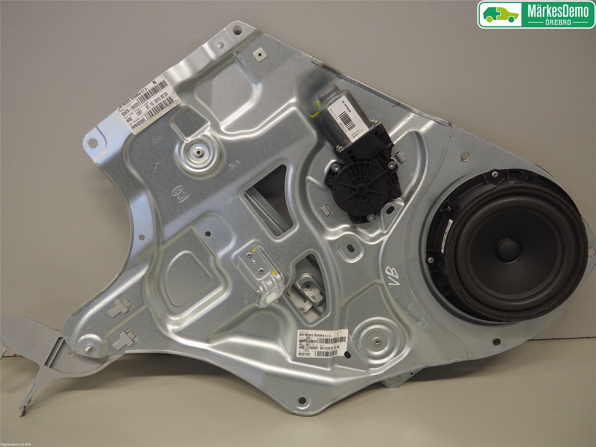 Kia SPORTAGE (SL) 11-15 Vindusheis El Komp