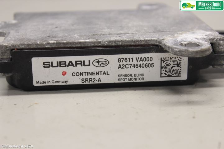 Subaru OUTBACK 15-20 Sensor Kollisjonsbeskyttelse