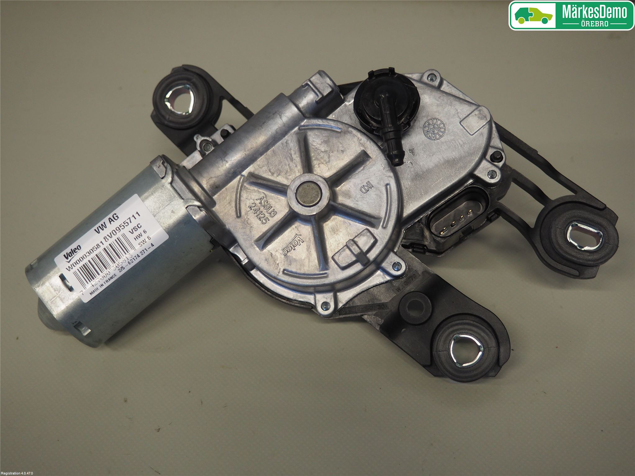 Audi A3/S3 8V 13-20 Viskermotor Bakluke