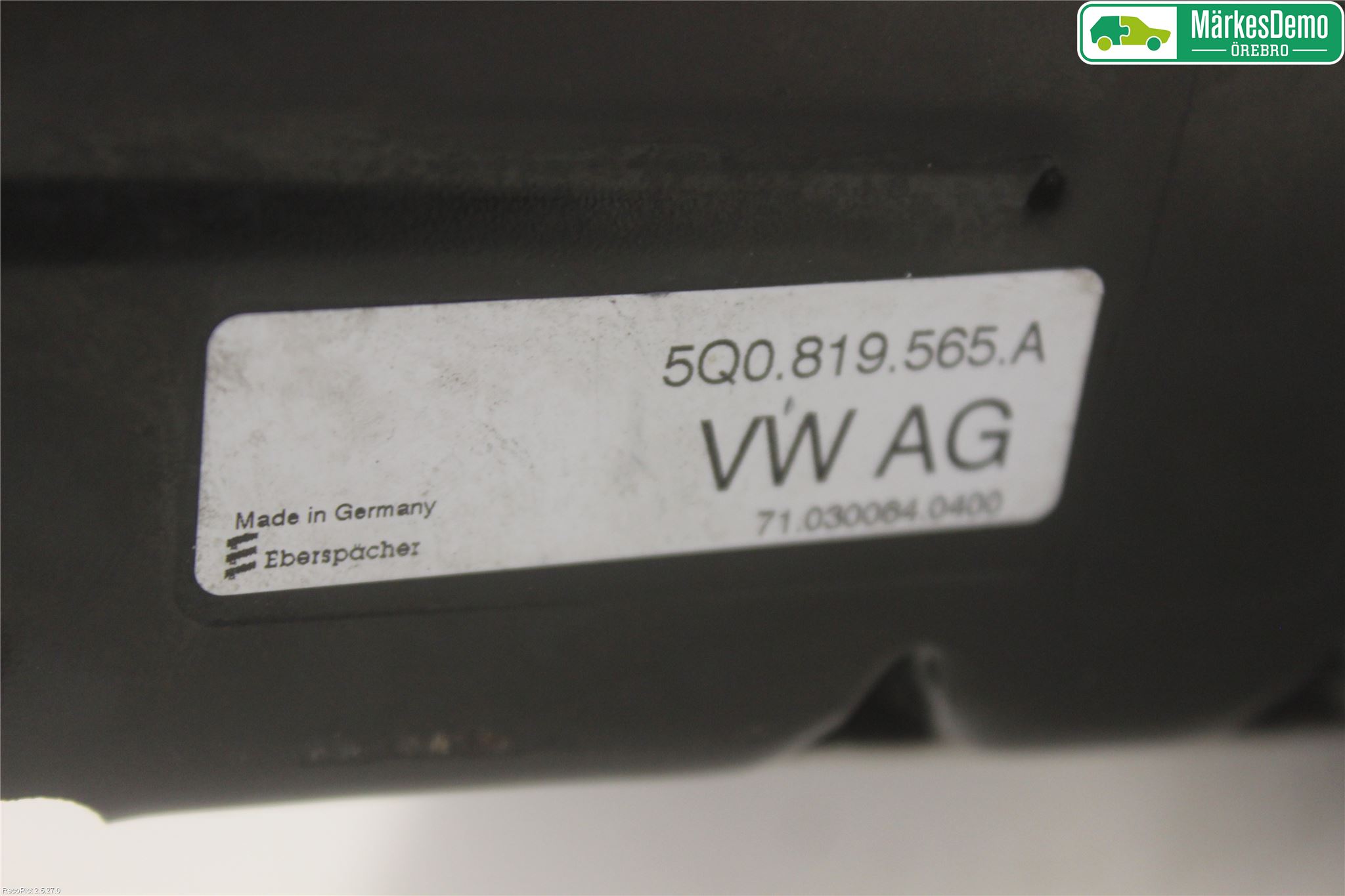 Audi A3/S3 8V 13-20 Kjøle - Varme Øvrig