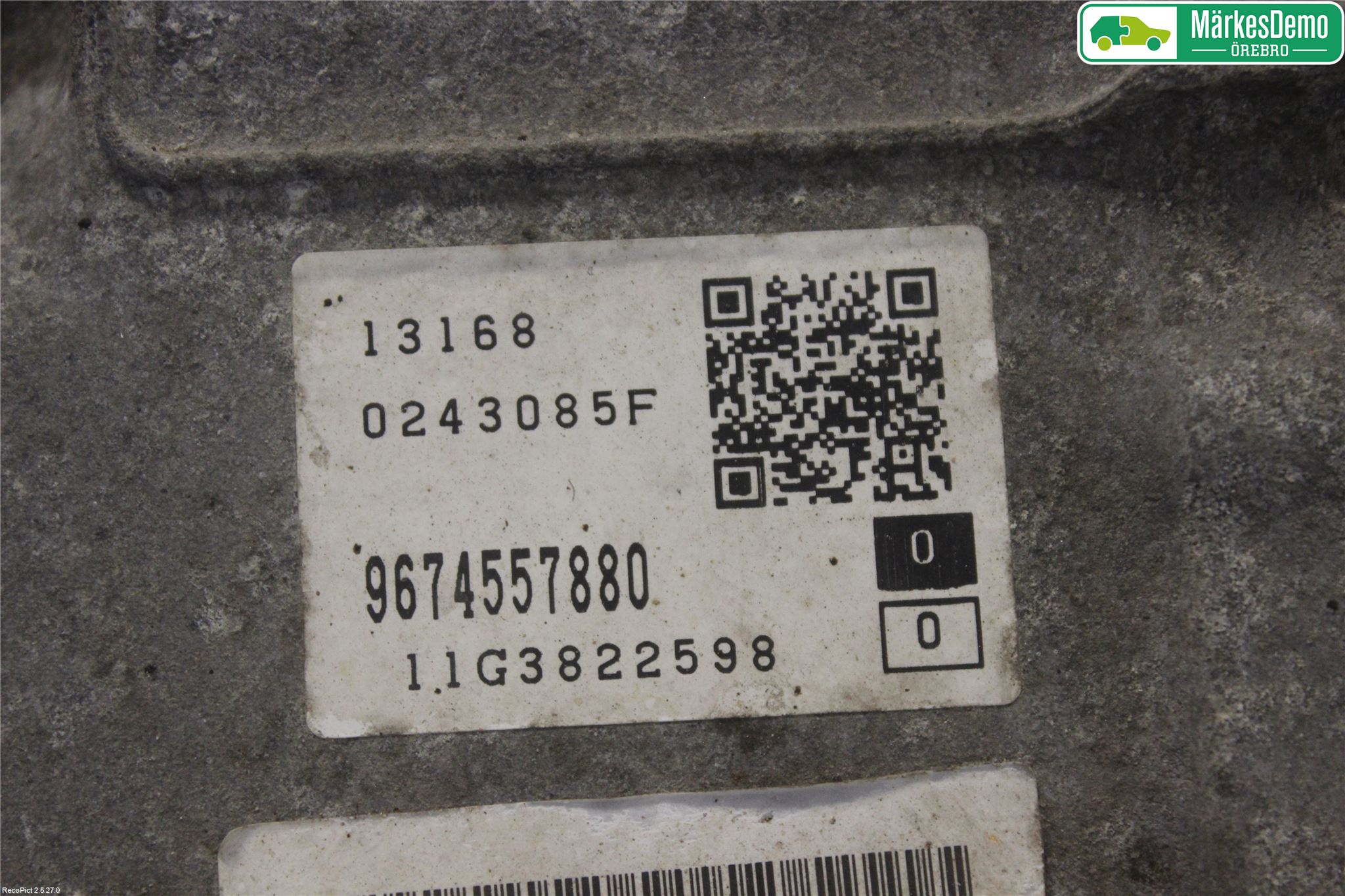 Peugeot 508 11-18 Gearkasse Automat