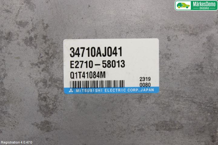 Subaru LEGACY 10-14 Styreenhet Styreservo