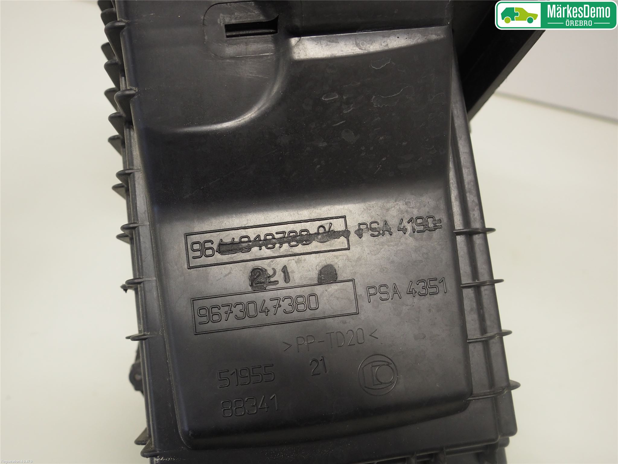 Peugeot 508 11-18 Luftfilter Boks