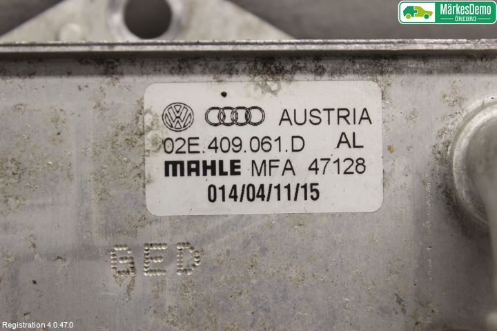 Volkswagen VW PASSAT 15-19 Radiator Oljekjøler Automatgea