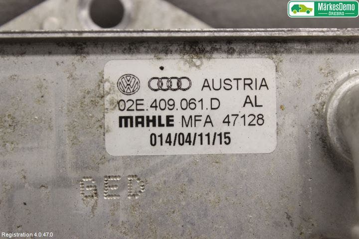 Volkswagen VW PASSAT 15-19 Radiator Oljekjøler Automatgea