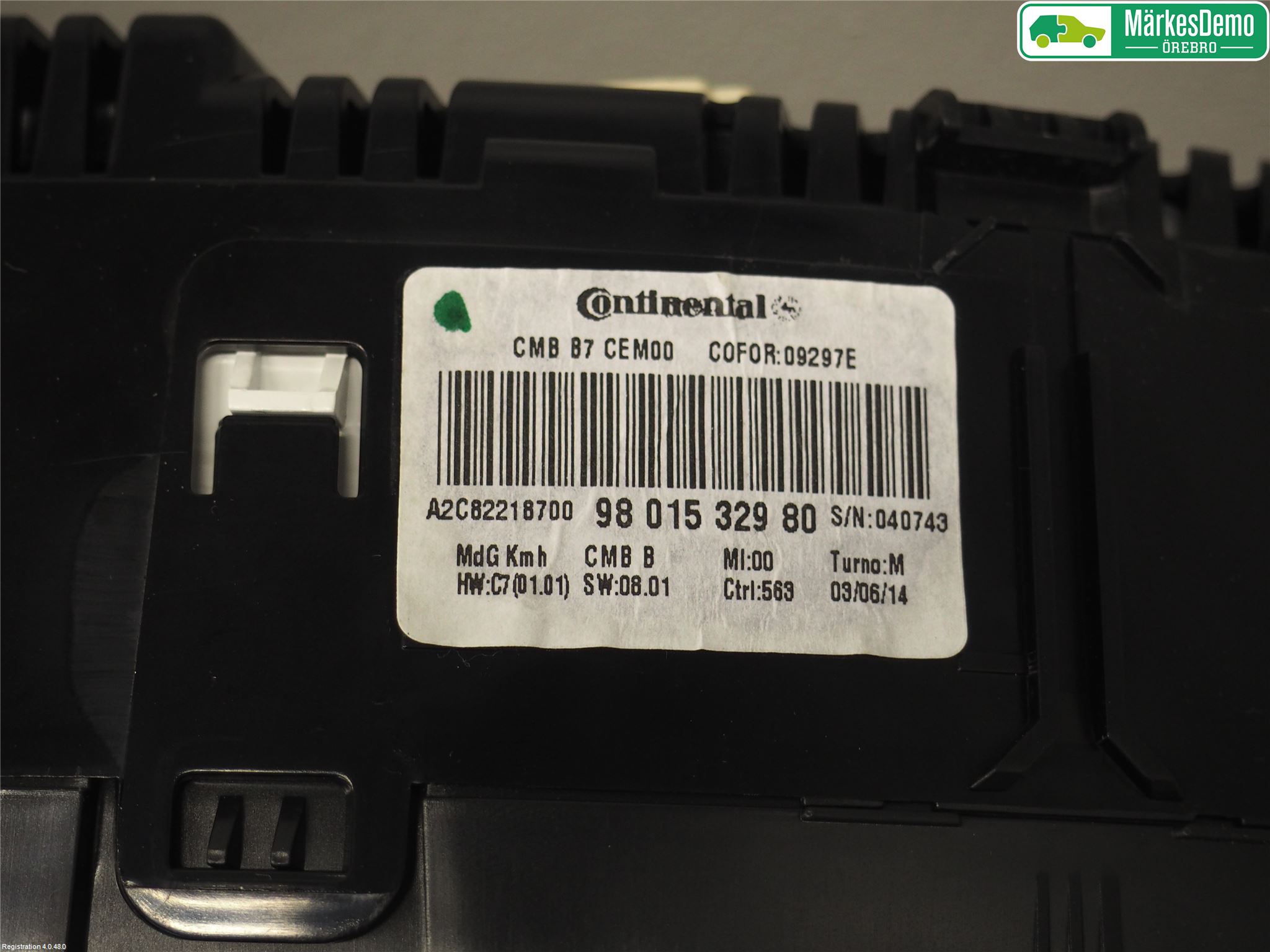 Citroen C4 II 11-18 Instr Kombinert
