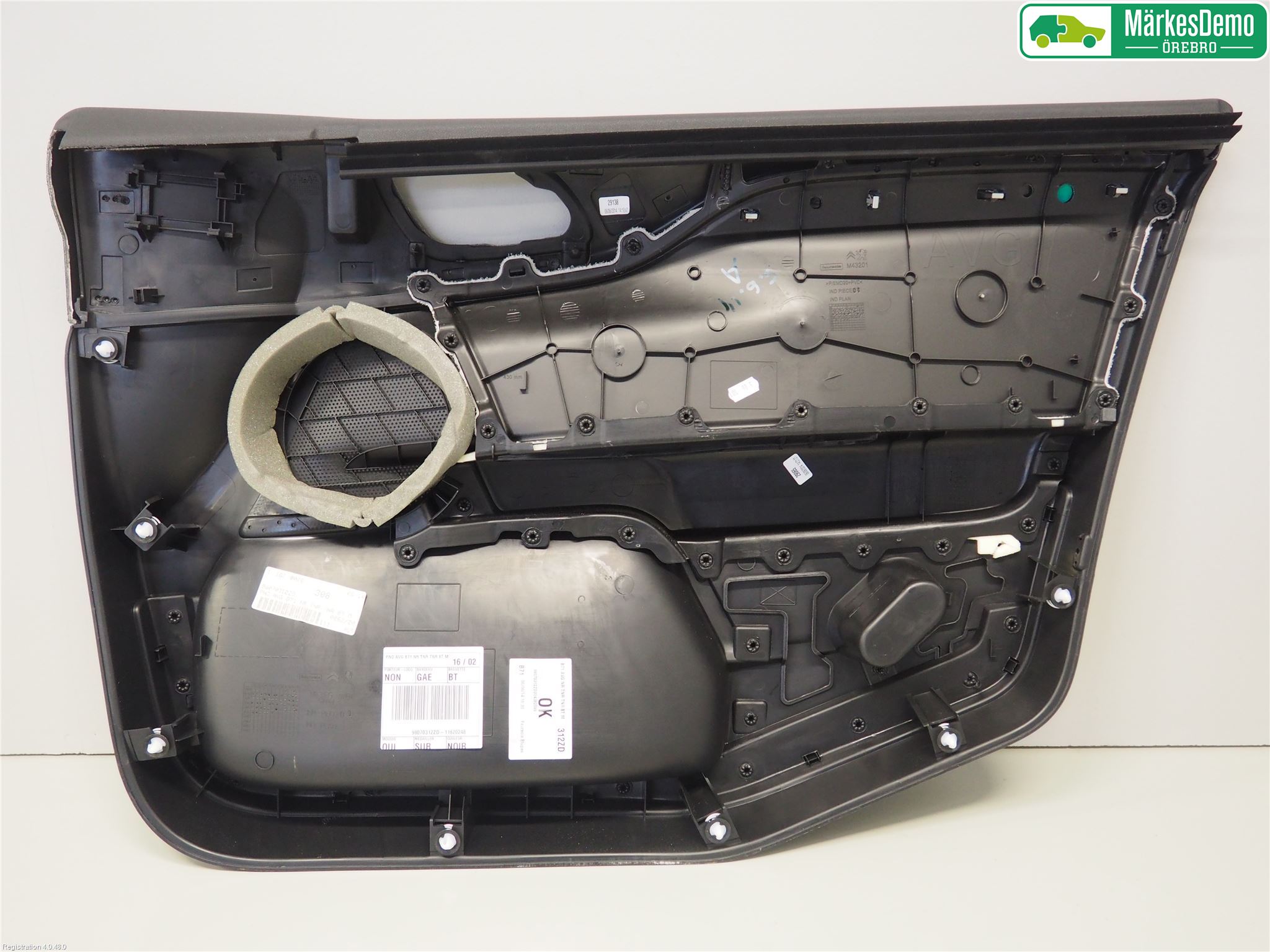 Citroen C4 II 11-18 Innr Dørtrekk Venstre
