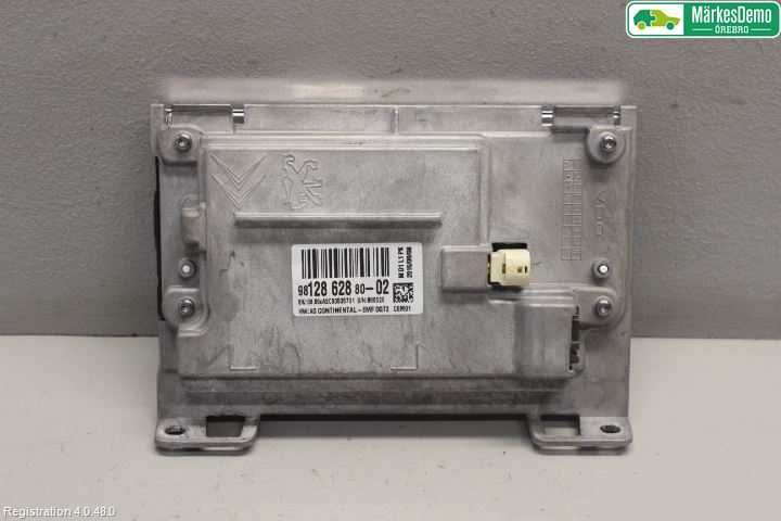 Peugeot 2008 13-20 Instr Skjerm Dvd-Gps-Ac-Tlf
