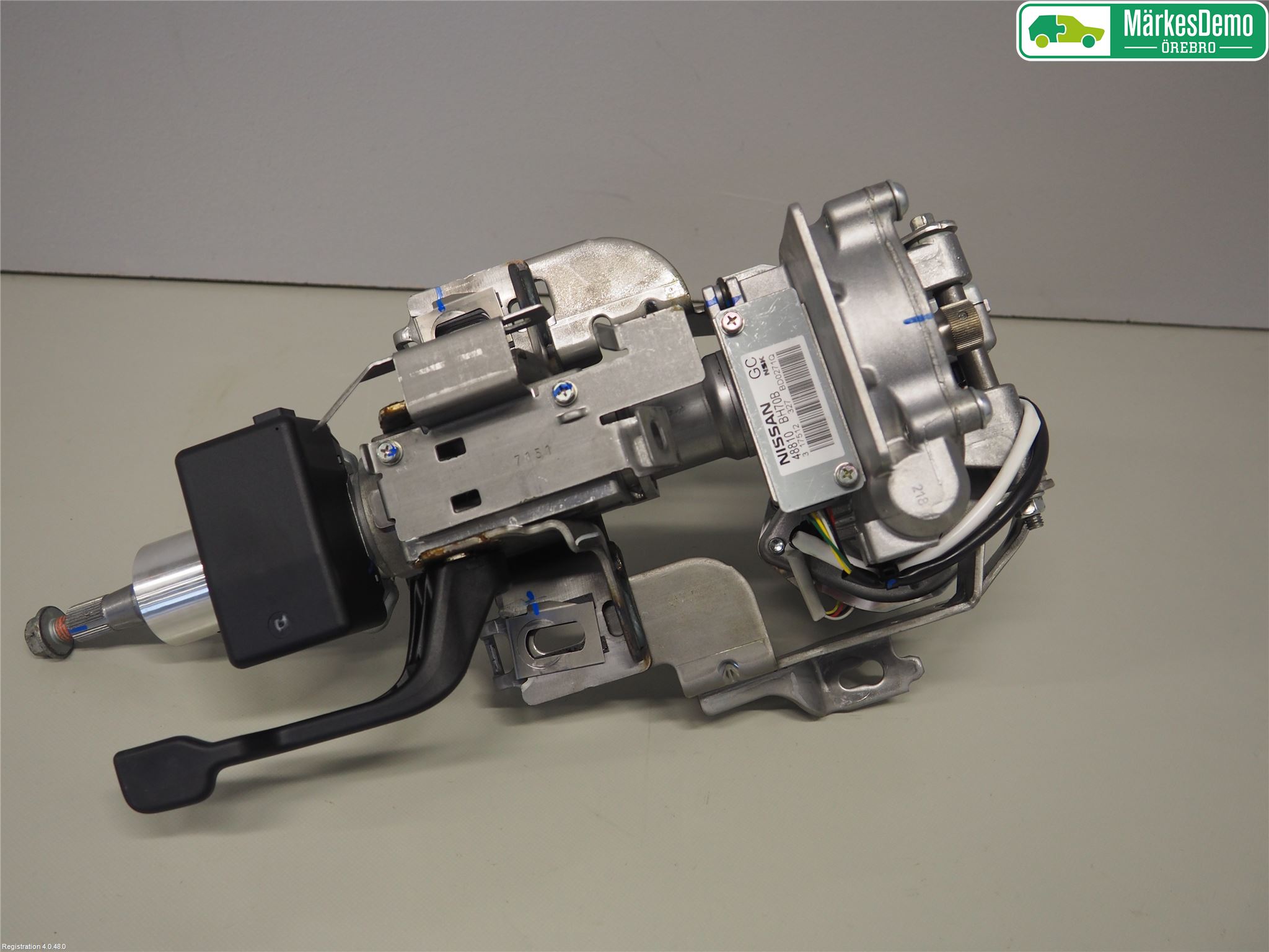 Nissan QASHQAI 14-17 Rattakselaggregat Innebygd Servo
