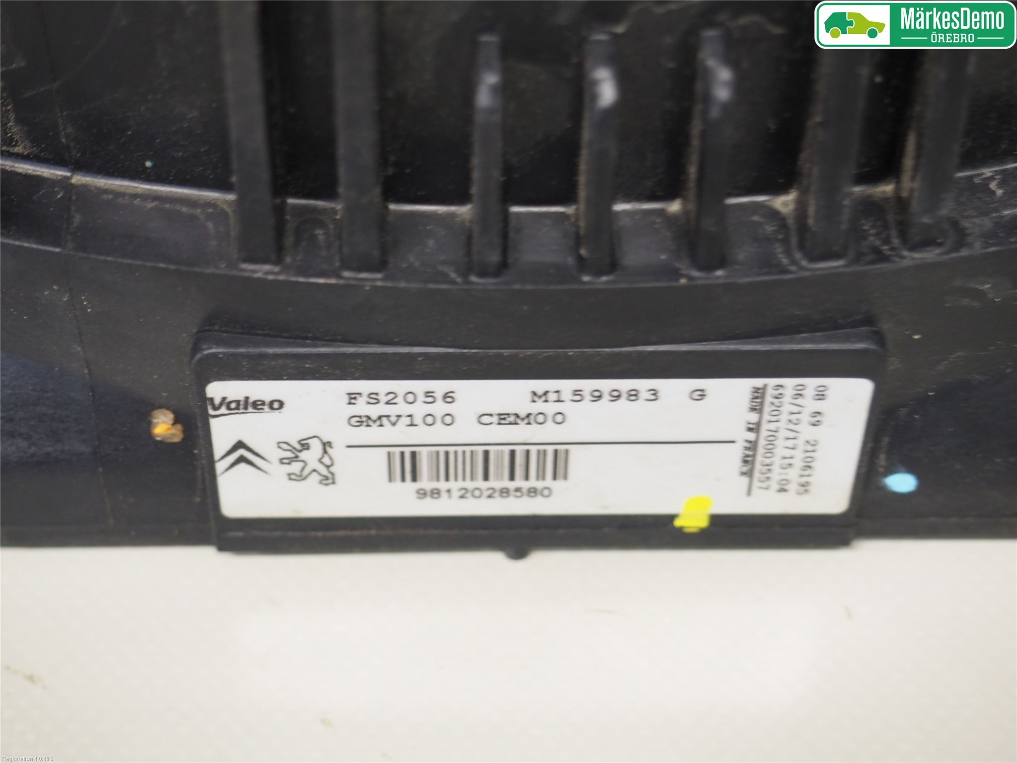 Peugeot PEUGOT 208 16-19 Kjølevifte Elektrisk