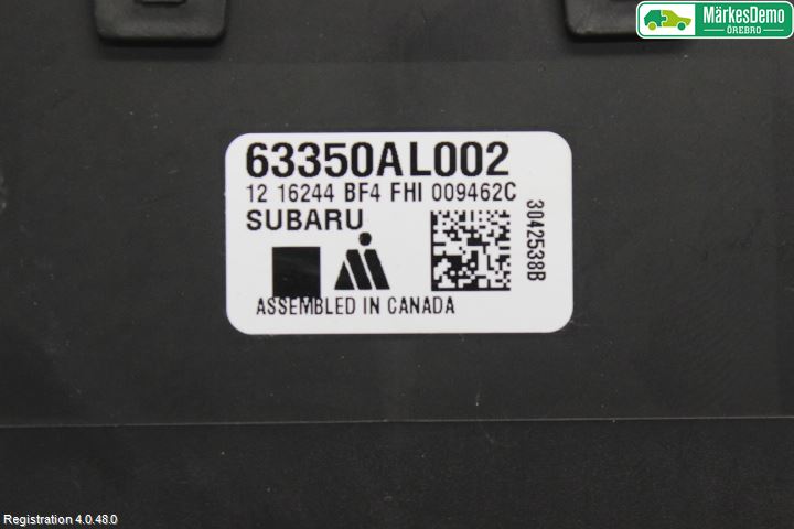 Subaru OUTBACK 15-20 Styreenhet Øvrig