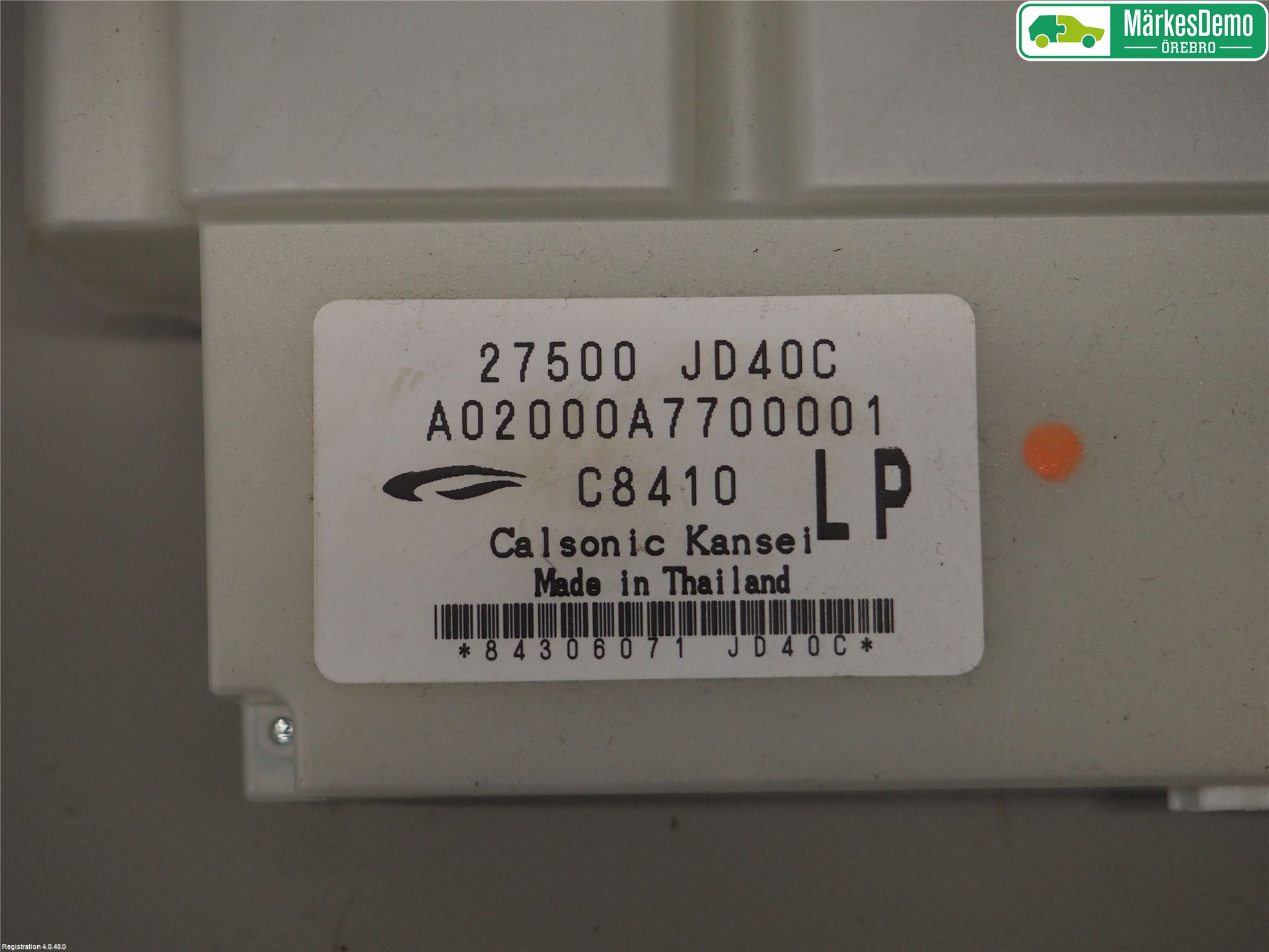 Nissan QASHQAI   07-10 Varme Ac Betjening-Display