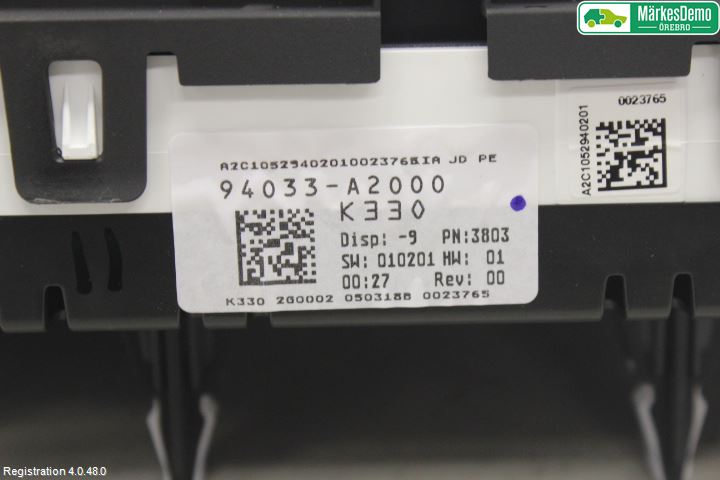Kia CEED 12-18 Instr Kombinert