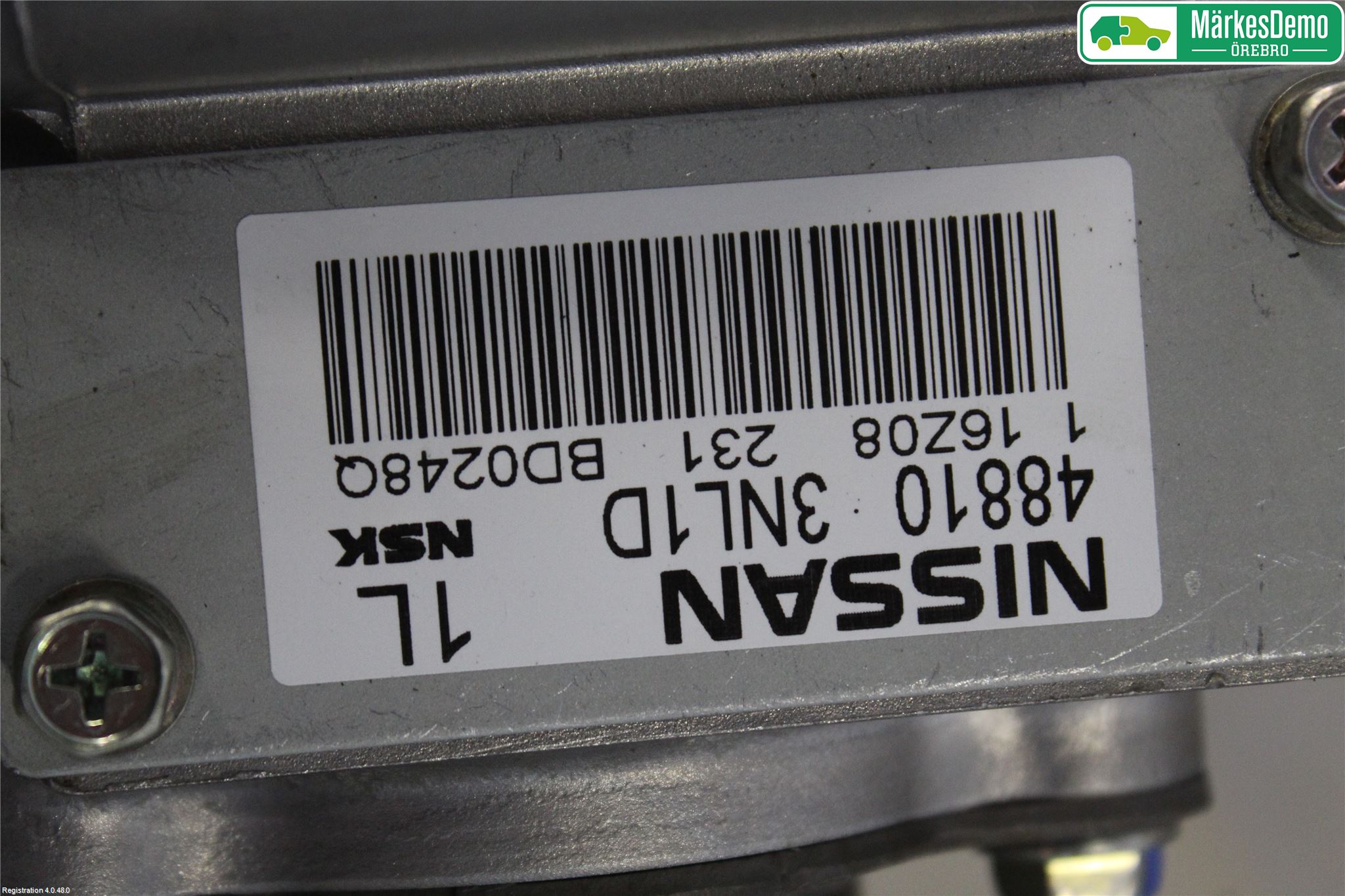 Nissan LEAF 11-17 Rattakselaggregat Innebygd Servo