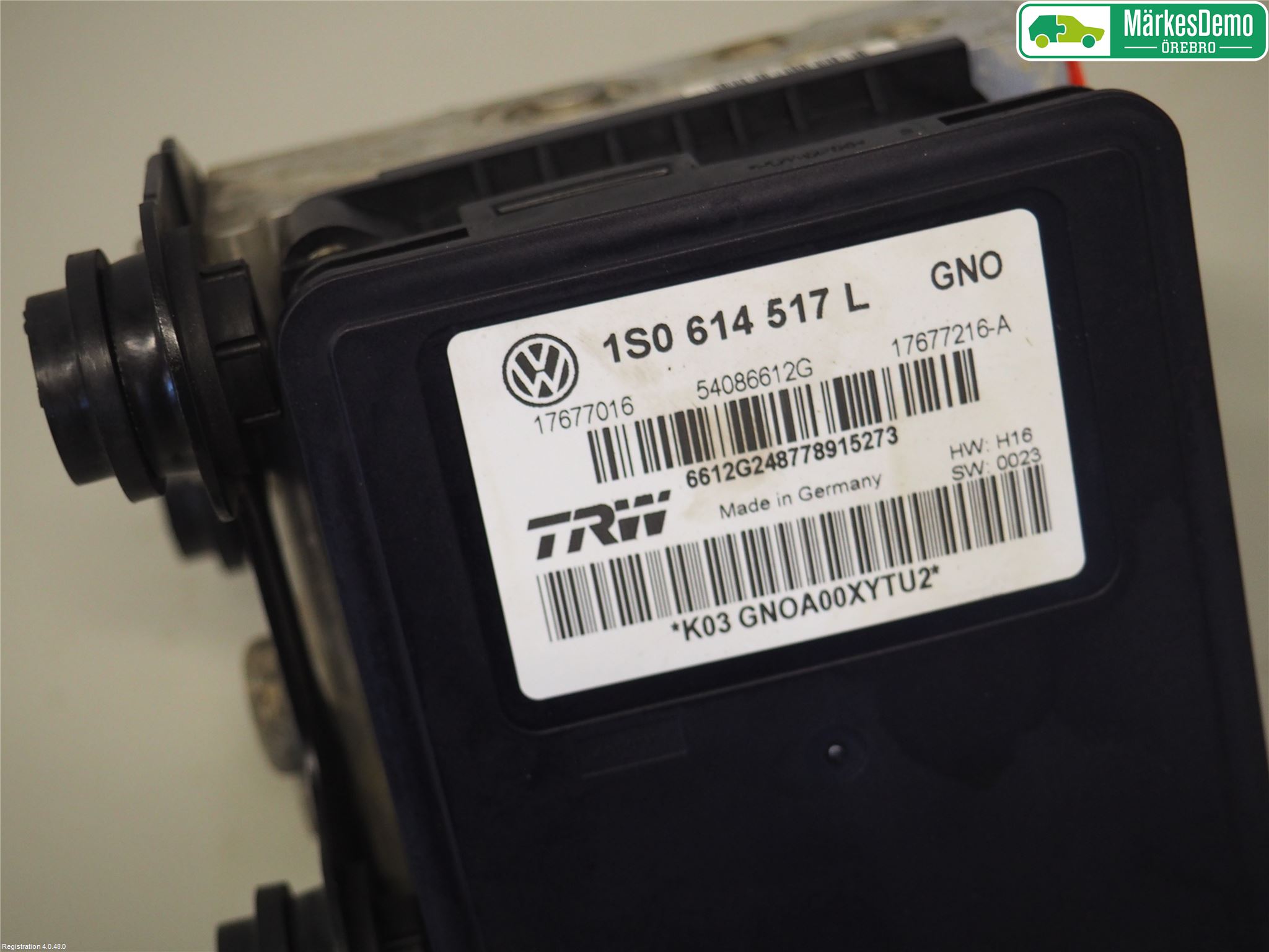 Volkswagen VW UP! / E-UP! Abs Hydraulikkaggregat