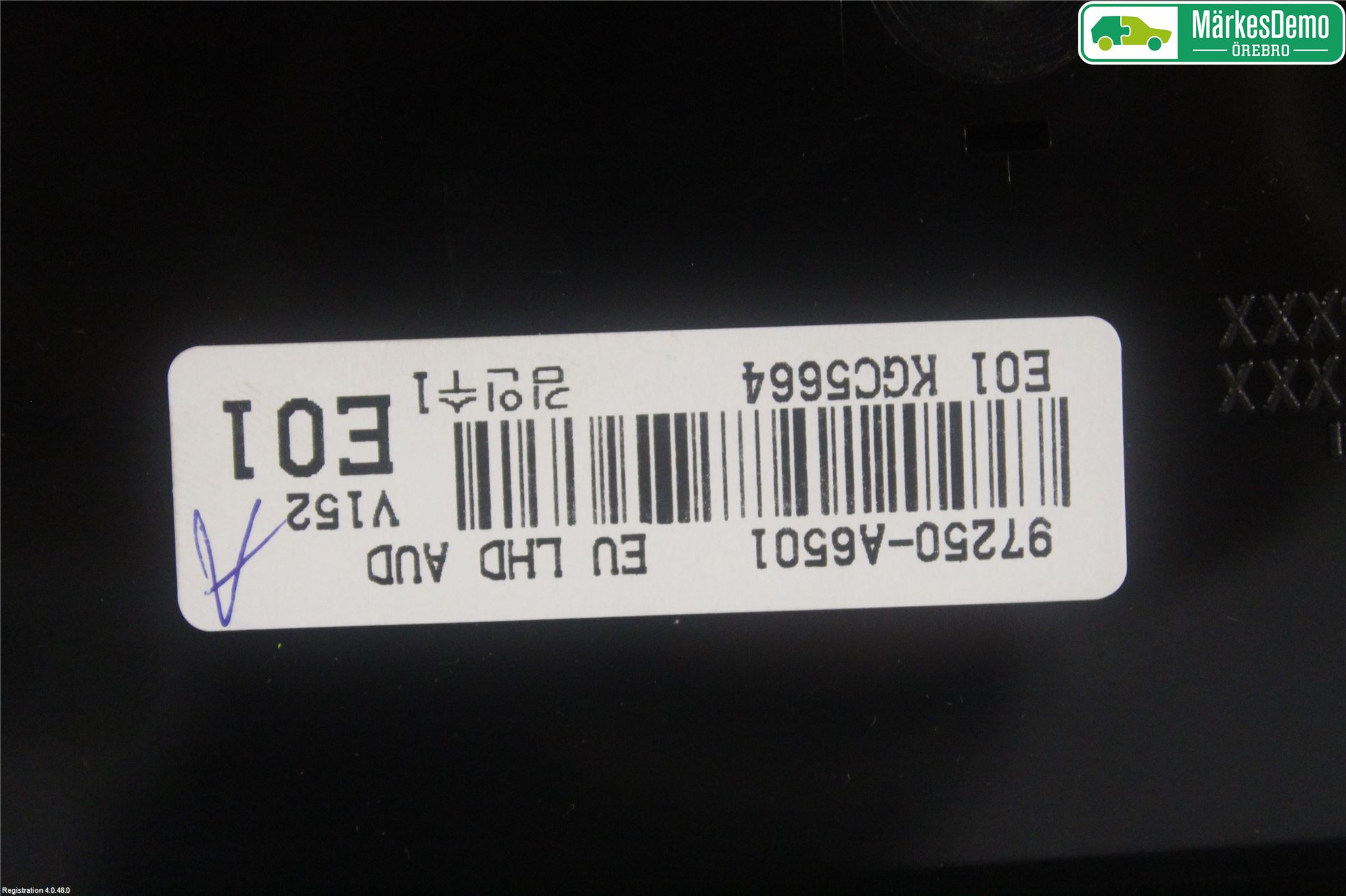 Hyundai i30 GD 13-17 Varme Ac Betjening-Display