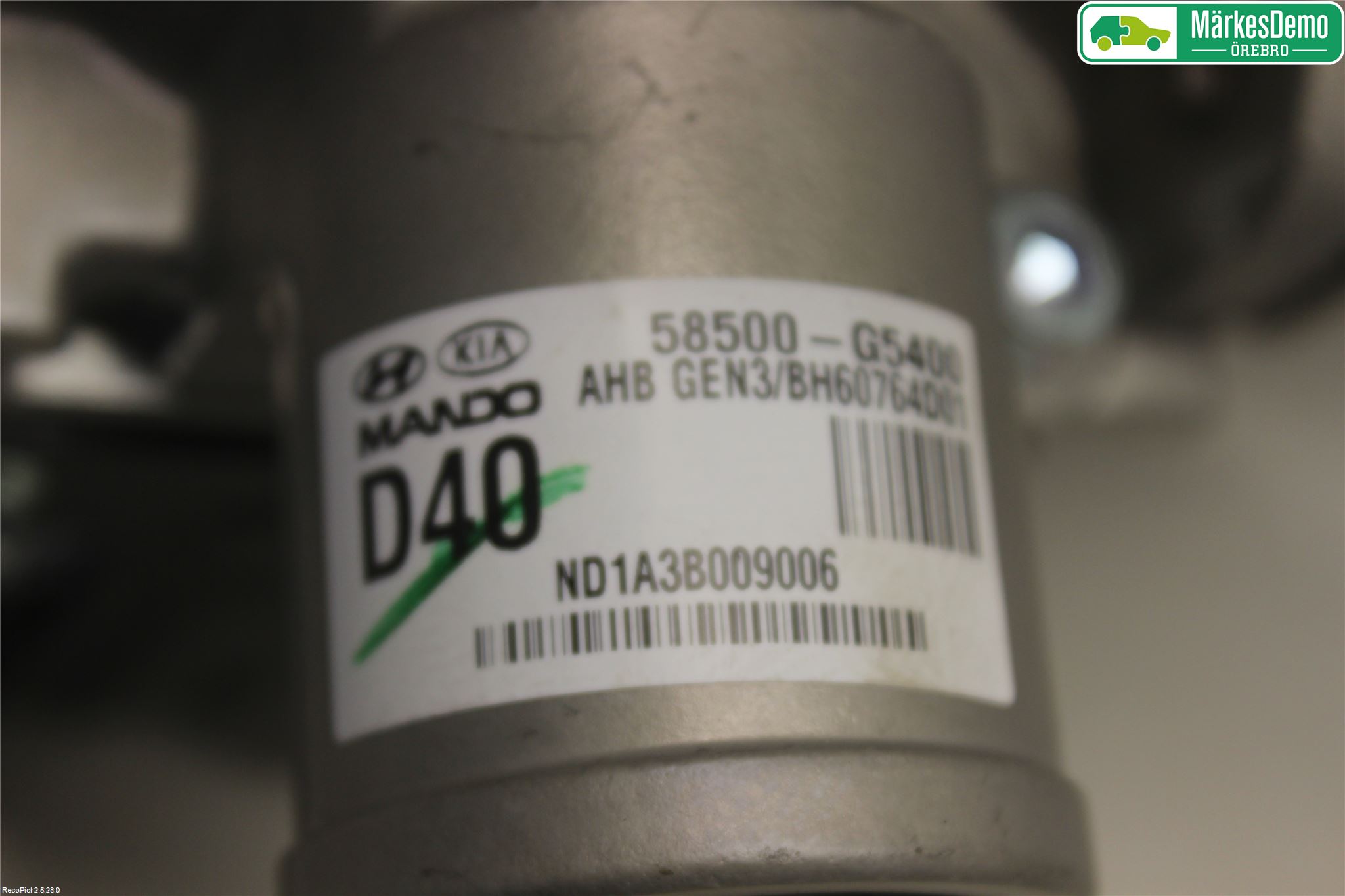 Kia NIRO (DE) 17-22 Abs Hydraulikkaggregat