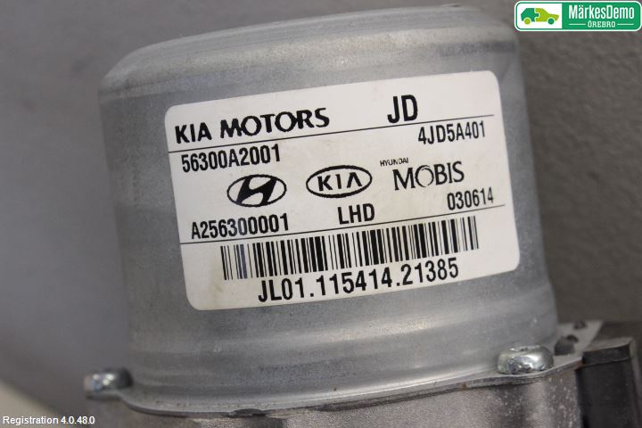 Kia CEED 12-18 Rattakselaggregat Innebygd Servo