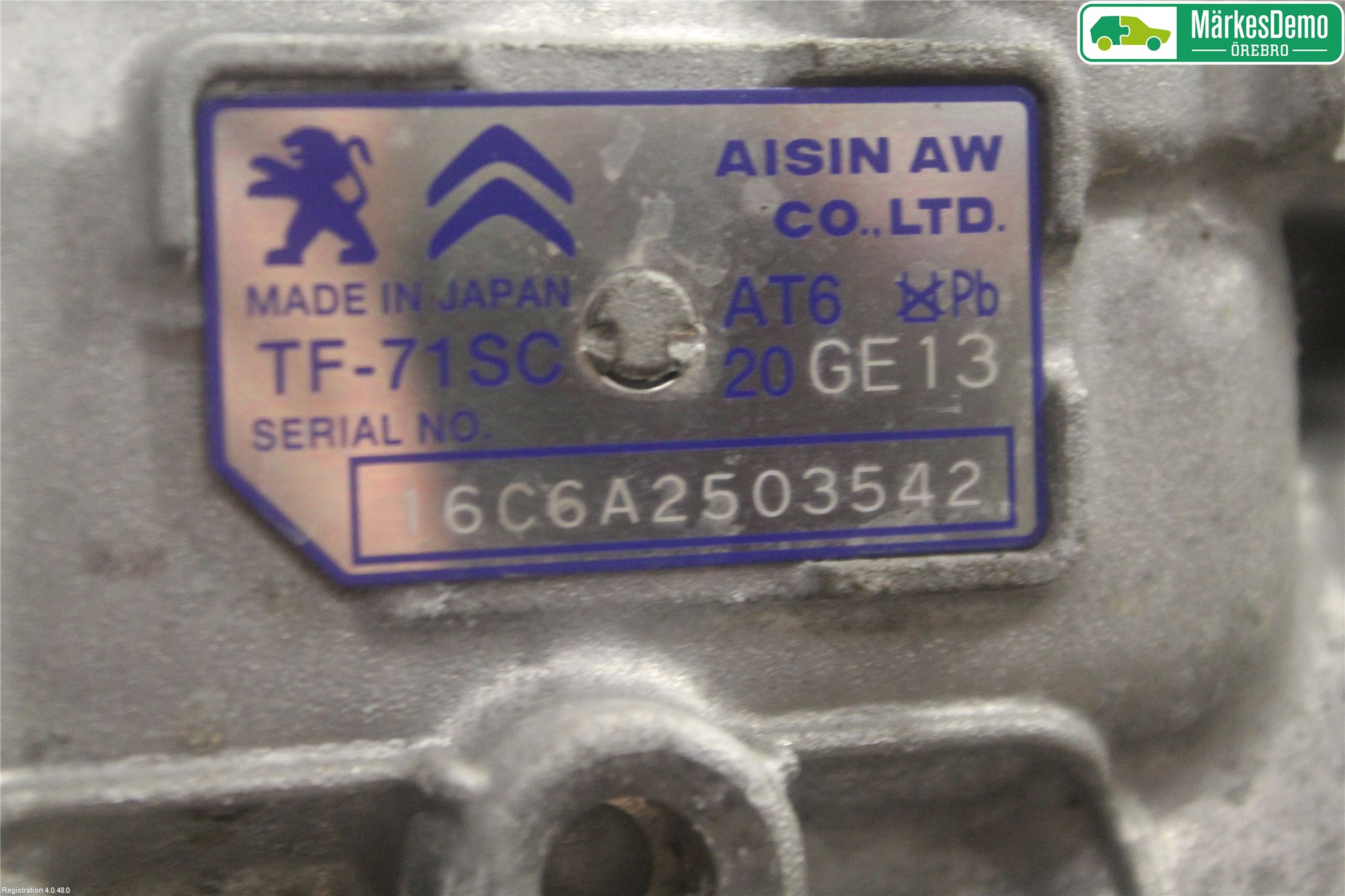 Peugeot 2008 13-20 Gearkasse Automat