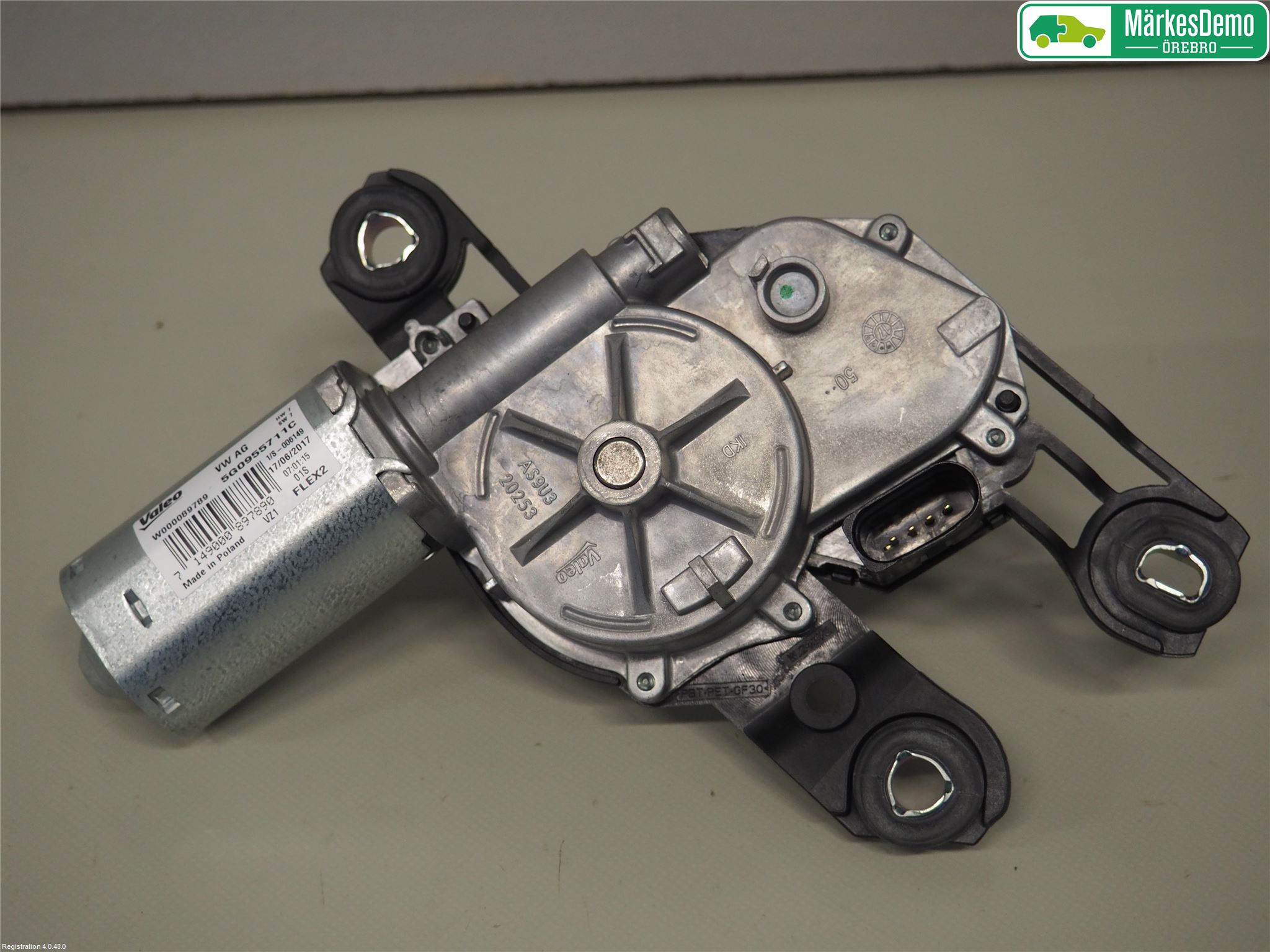 Volkswagen VW TIGUAN 16-24 Viskermotor Bakluke