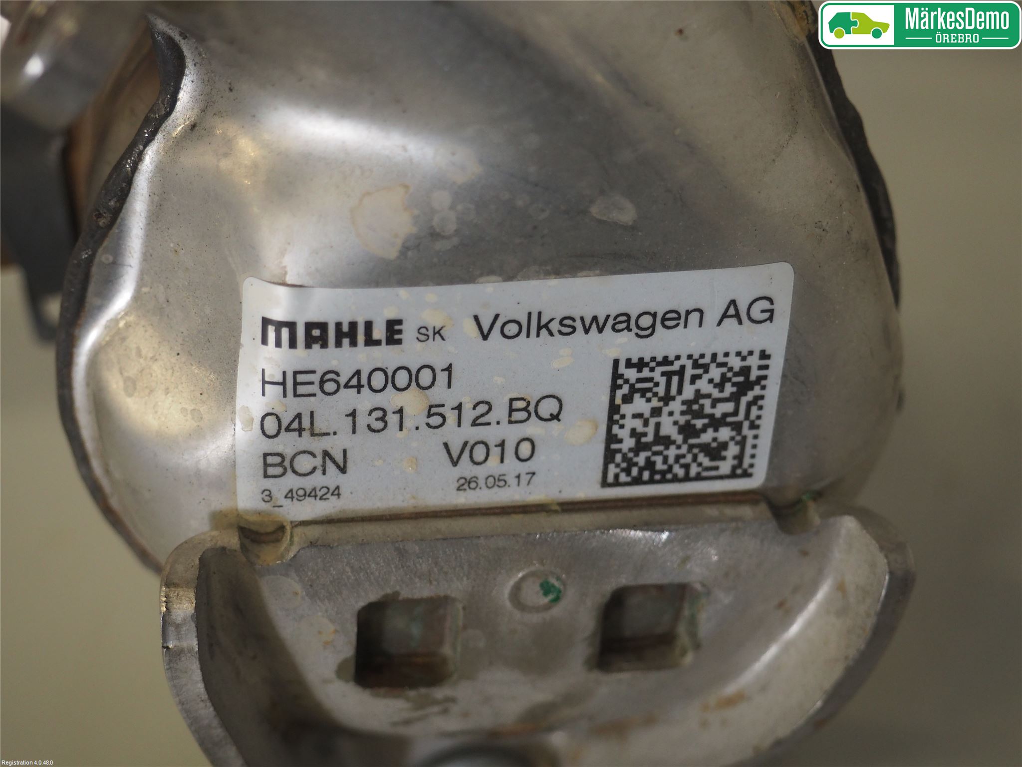 Volkswagen VW TIGUAN 16-24 Eksos Kjøler