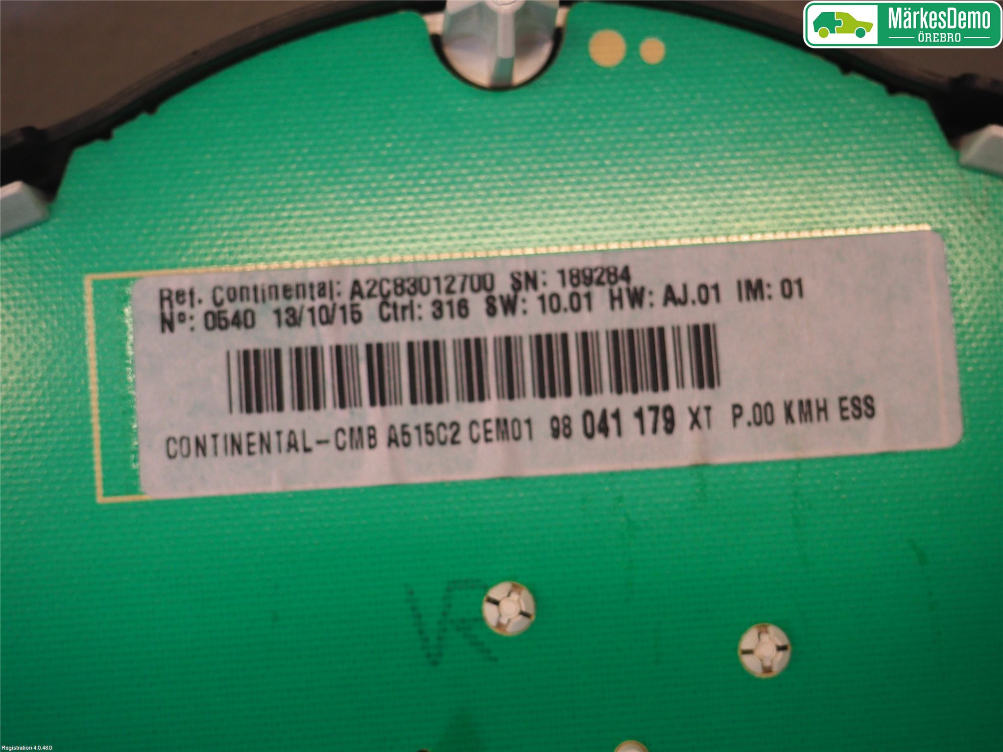 Citroen C3 10-17 Instr Kombinert