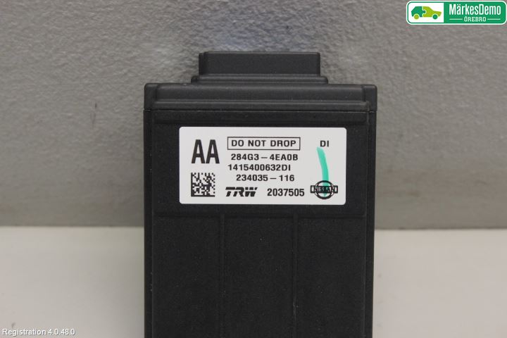 Nissan QASHQAI 14-17 Sensor Kollisjonsbeskyttelse