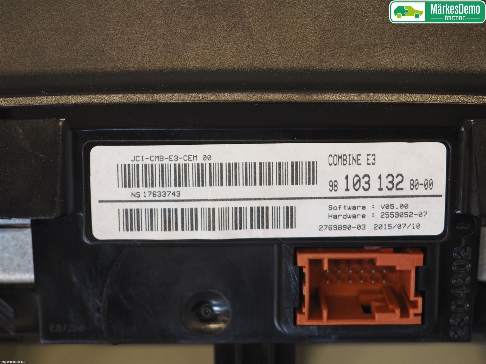 Citroen C4 CACTUS 14-20 Instr Kombinert
