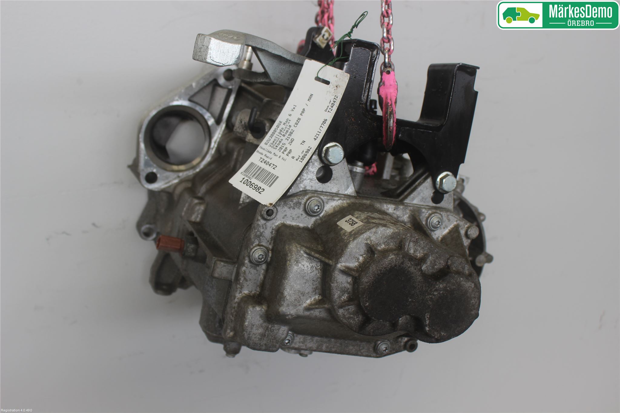 Skoda RAPID Gearkasse 6 Trinn