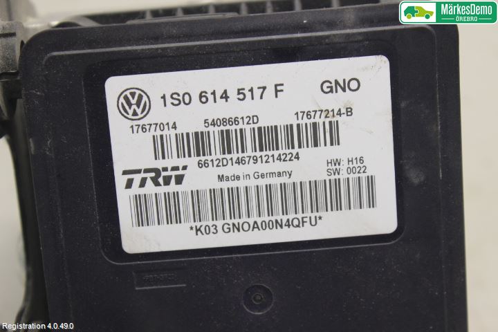 Skoda RAPID Abs Hydraulikkaggregat