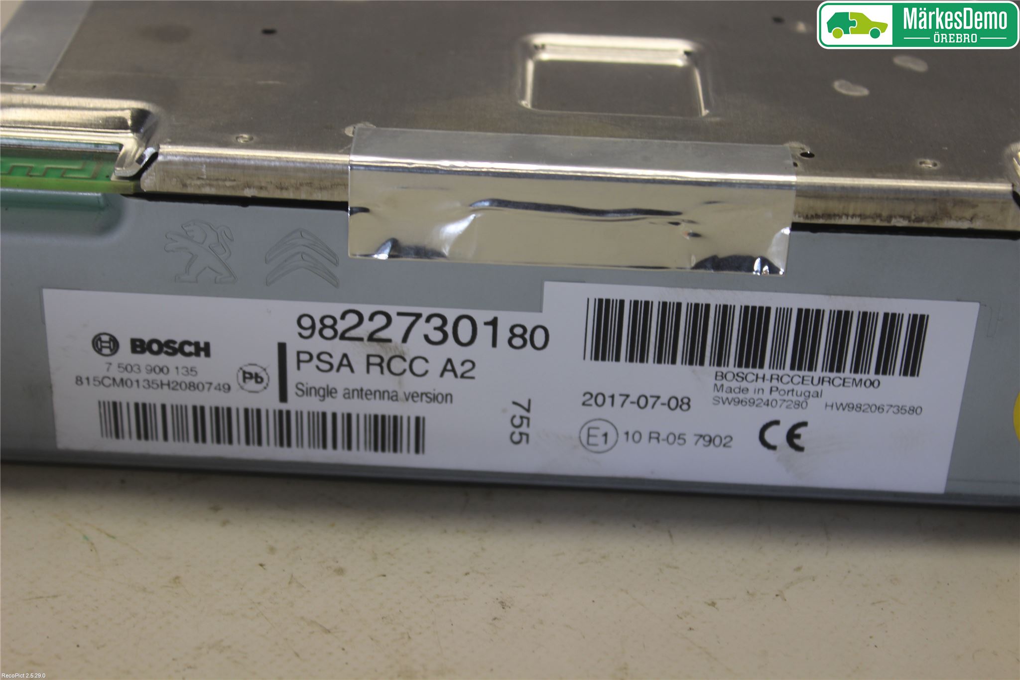 Citroen C3 AIRCROSS 18-23 Stereo Radio