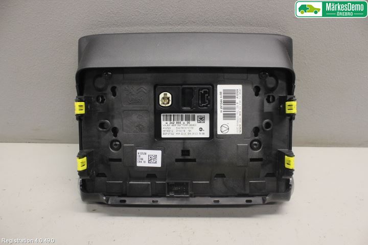 Citroen COTROEN C3 17-24 Instr Skjerm Dvd-Gps-Ac-Tlf
