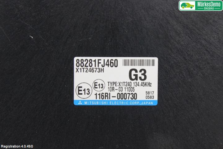 Subaru IMPREZA IV 13-17 Styreenhet Klima
