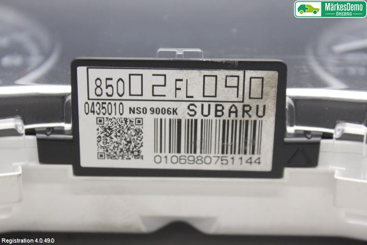 Subaru XV 18-22 Instr Kombinert
