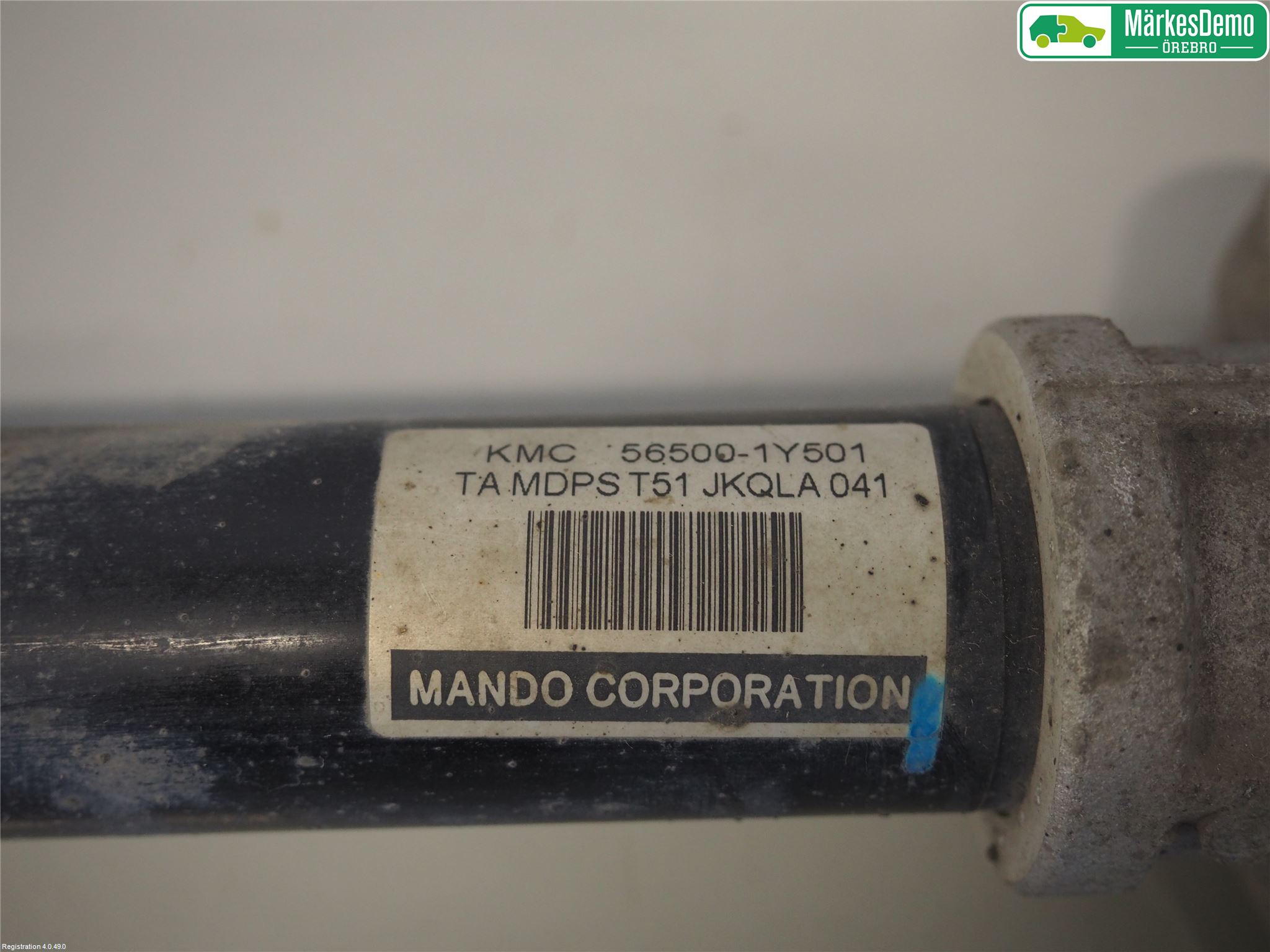 Kia PICANTO 12-17 Servo Snekke - Tannstang