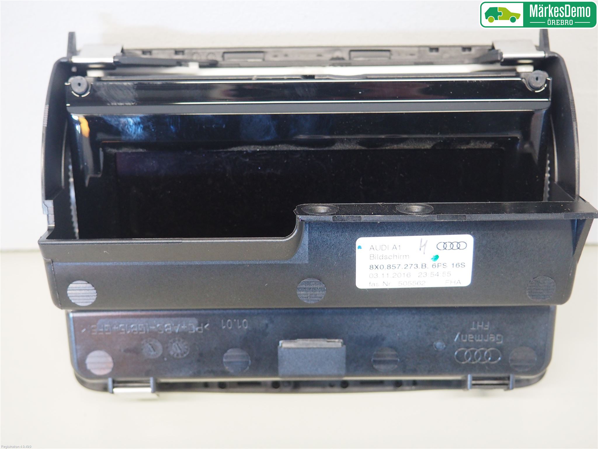 Audi A1/S1 11-18 Instr Skjerm Dvd-Gps-Ac-Tlf