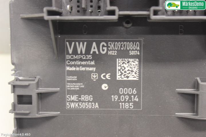 Volkswagen VW SHARAN 11- Styreenhet Klima