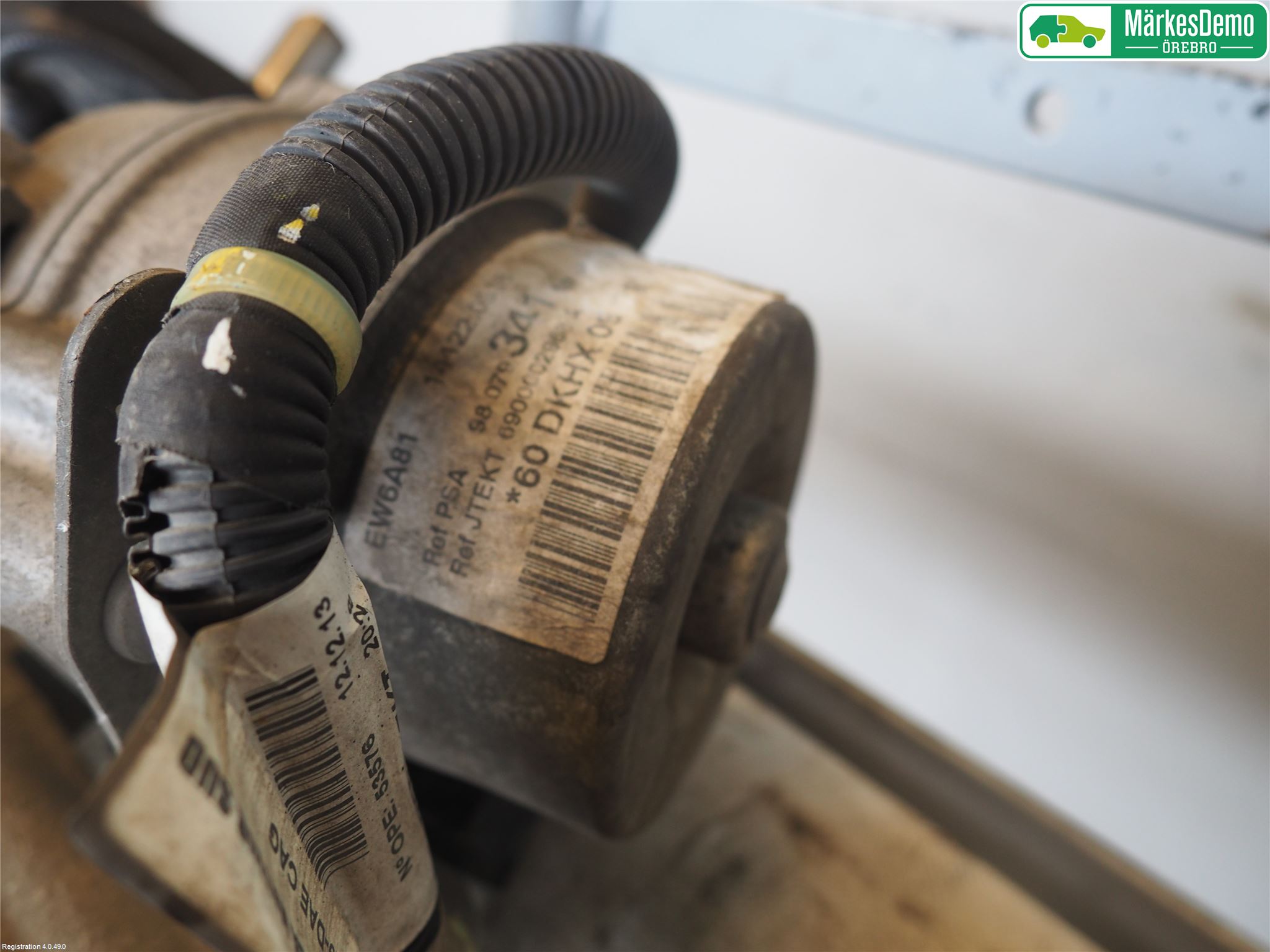 Peugeot 208 12-15 Servo Snekke - Tannstang
