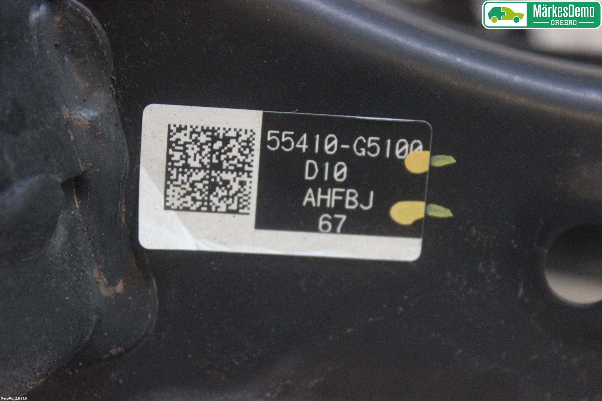 Kia NIRO (DE) 17-22 Bakaksel Feste Travers-Ramme