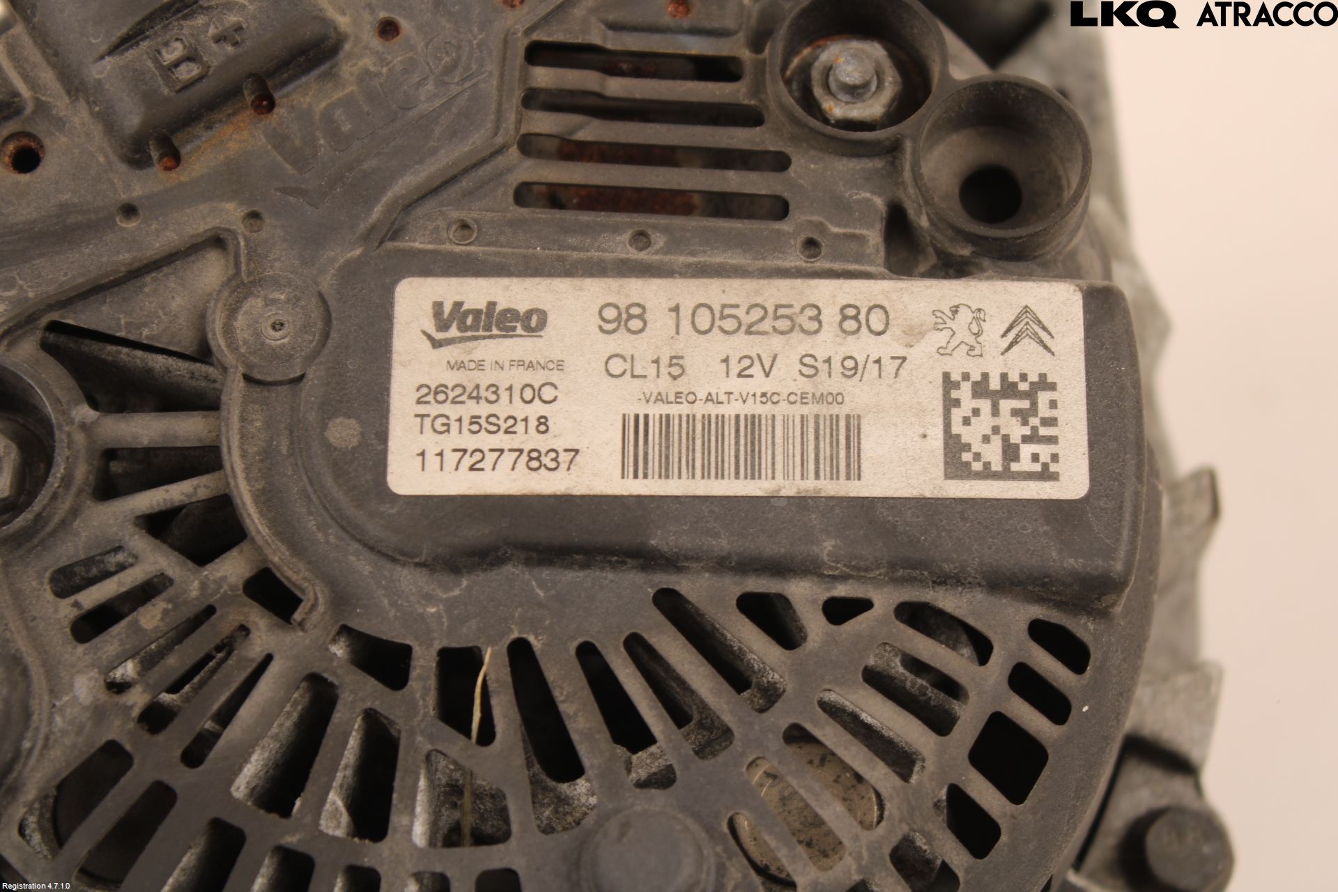 Citroen BERLINGO 08-18 Dynamo