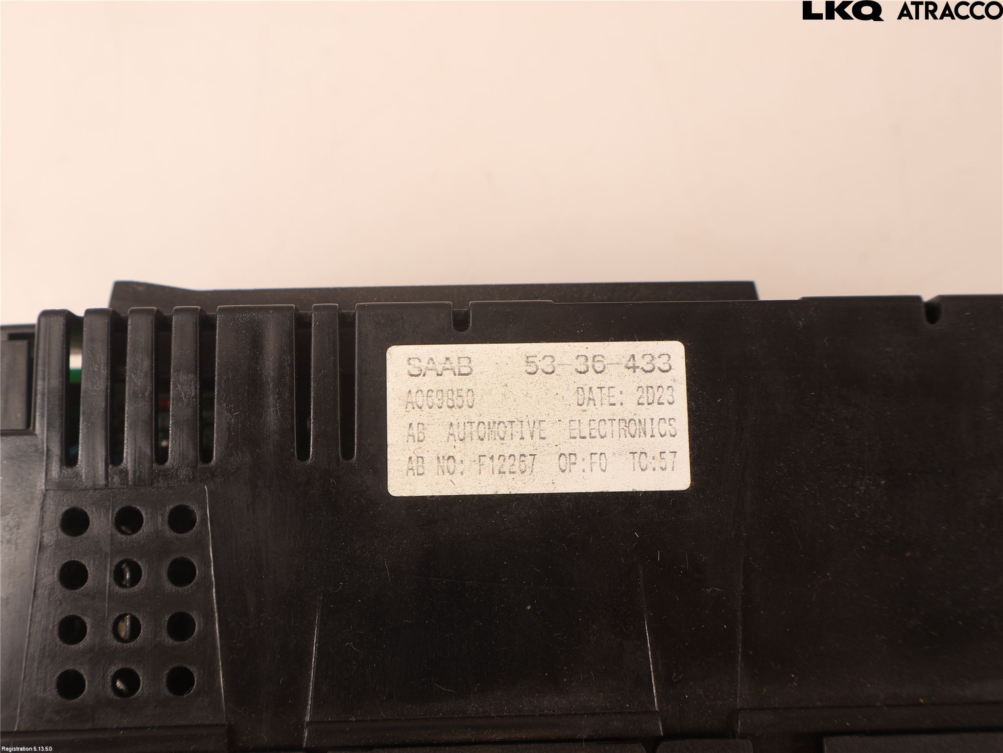 Saab 9-3 VER 1 98-03 Varme Ac Betjening-Display