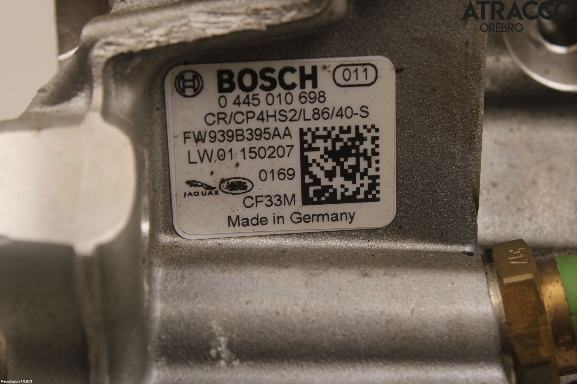 Landrover RANGE ROVER SPORT (L494) 14-22 Drivstoff Dieselpumpe Hoved